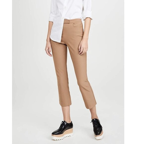 Theory Cropped Tailored Trousers - Picture 1 of 9